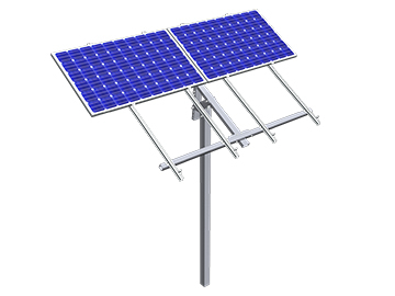 MRac地面單立柱光伏支架系統